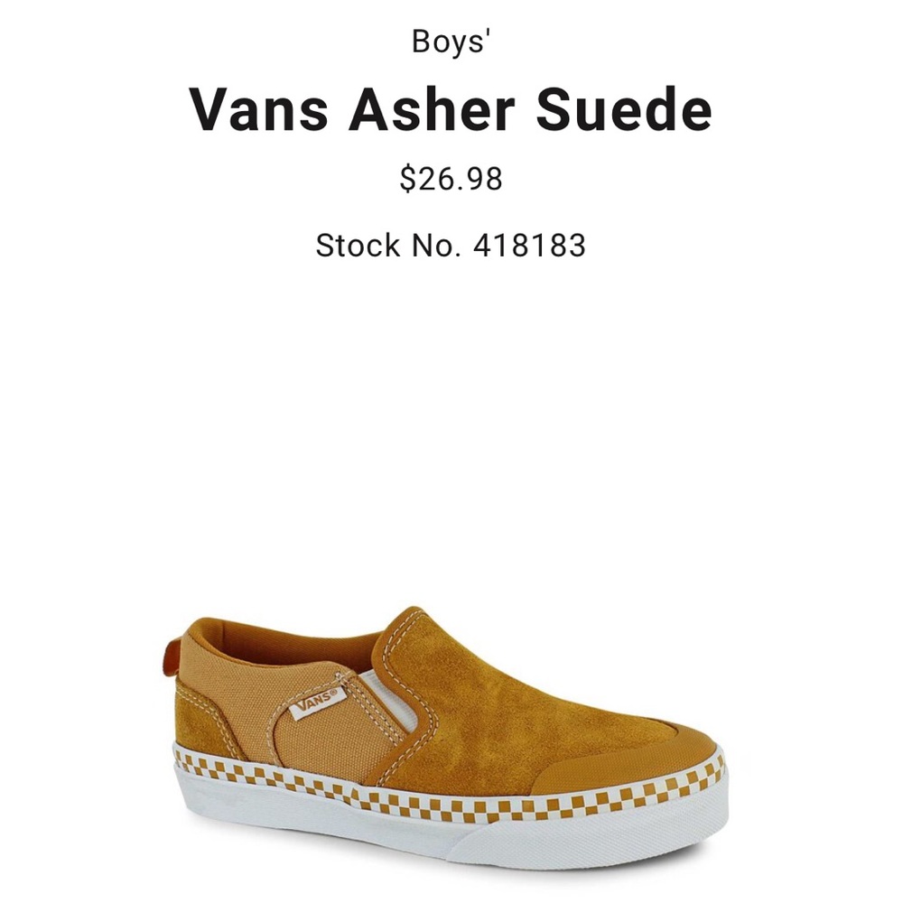 Vans Asher Suede